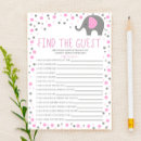Search for baby shower elephant games Activity