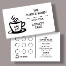 Search for free drink business cards Coffee shop