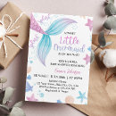 Search for mermaid invitations Purple teal
