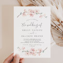 Search for cherry blossom wedding invitations floral