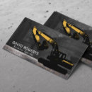 Search for excavation business cards Excavator operator