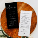 Search for black wedding programs Order of service