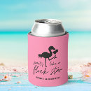 Search for pink flamingo can coolers Beach