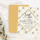 Search for bumble bee 1st birthday invitations Baby