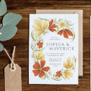 Search for marigold wedding invitations Flower