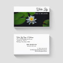 Search for water lily business cards Yoga