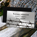 Search for ranch business cards Fencing
