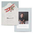 Search for aviation birthday invitations Boy