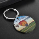 Search for hot air balloon keychains sunset