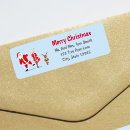 Search for self adhesive return address labels Merry christmas