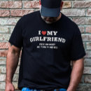 Search for i heart my gf mens tshirts Funny