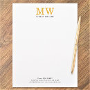 Search for black and gold letterhead Business