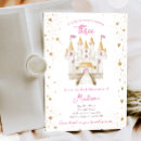 Search for princess 3rd birthday invitations Once upon a time