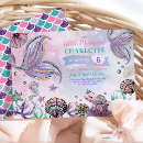 Search for seahorse birthday invitations Under the sea