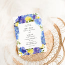 Search for yellow and blue wedding invitations Chic