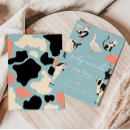 Search for cow print invitations Farm animals
