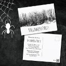 Search for halloween party invitation postcards creepy