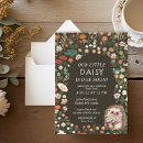 Search for rectangle daisy baby shower invitations Whimsical