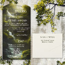 Search for waterfall wedding invitations Greenery