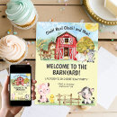 Search for farm 2nd birthday invitations Cow
