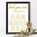Search for black gold wedding seating charts Elegant