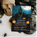 Search for haunted house invitations October 31st
