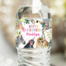 Search for safari water bottle labels Party animals