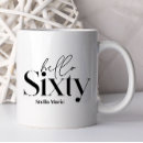 Search for 60th birthday mugs Simple