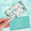 Search for turquoise business cards designer