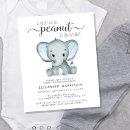 Search for cute elephant baby shower invitations boy