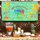 Search for luau banners Palm trees
