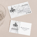 Search for chandelier business cards staging home living