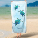 Search for tropical beach towels Watercolor