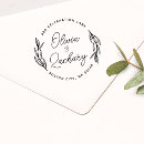 Search for circular address rubber stamps Modern