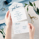 Search for ocean wedding invitations Blue