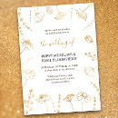Search for gilded wedding invitations Elegant