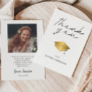 Search for gold thank you cards Graduate