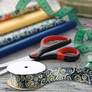 Search for blue and gold ribbon Elegant