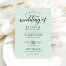 Search for mint wedding invitations elegant