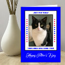 Search for funny cat fathers day cards Dad
