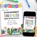 Search for three esta invitations Colorful