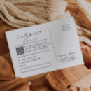 Search for wedding rsvp postcards White