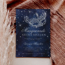 Search for masquerade sweet 16 invitations Modern sweet sixteen