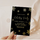 Search for snowflake holiday invitations Minimalist