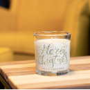 Search for gold and white candles Glitter