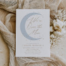 Search for over the moon baby boy shower invitations Watercolor