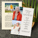 Search for memorial service program invitations Obituary