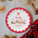 Search for santa baby plates Christmas baby shower