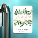 Search for gold foil save the date magnets Elegant