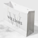 Search for monogrammed gift bags Minimalist
